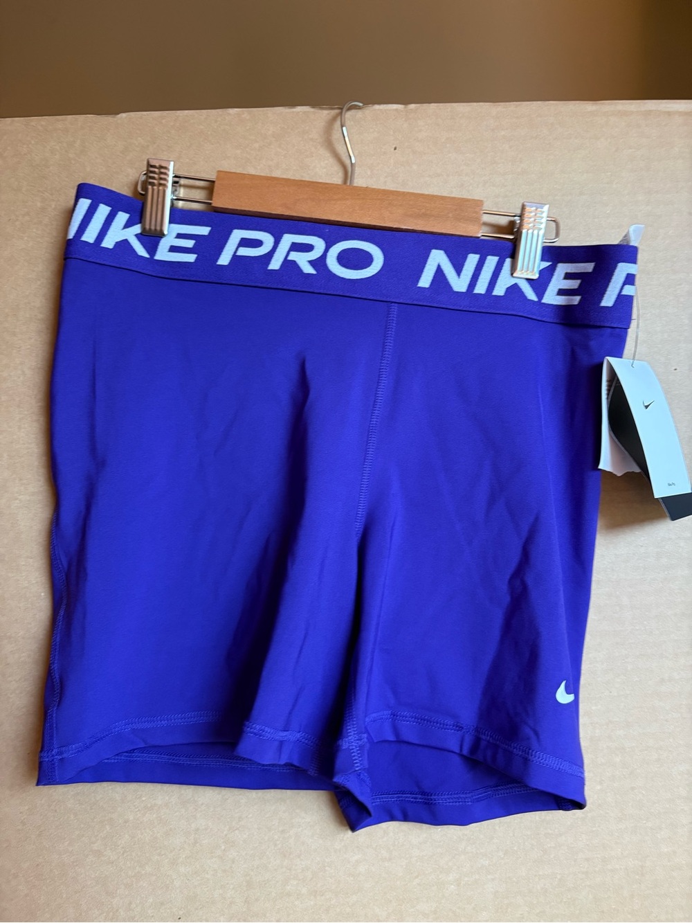 Nike Pro Women's Violet Training Bike Shorts
